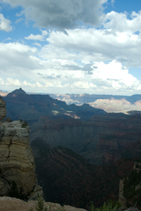 One photograph in a series of three showing the middle exposure in a bracketing sequence.